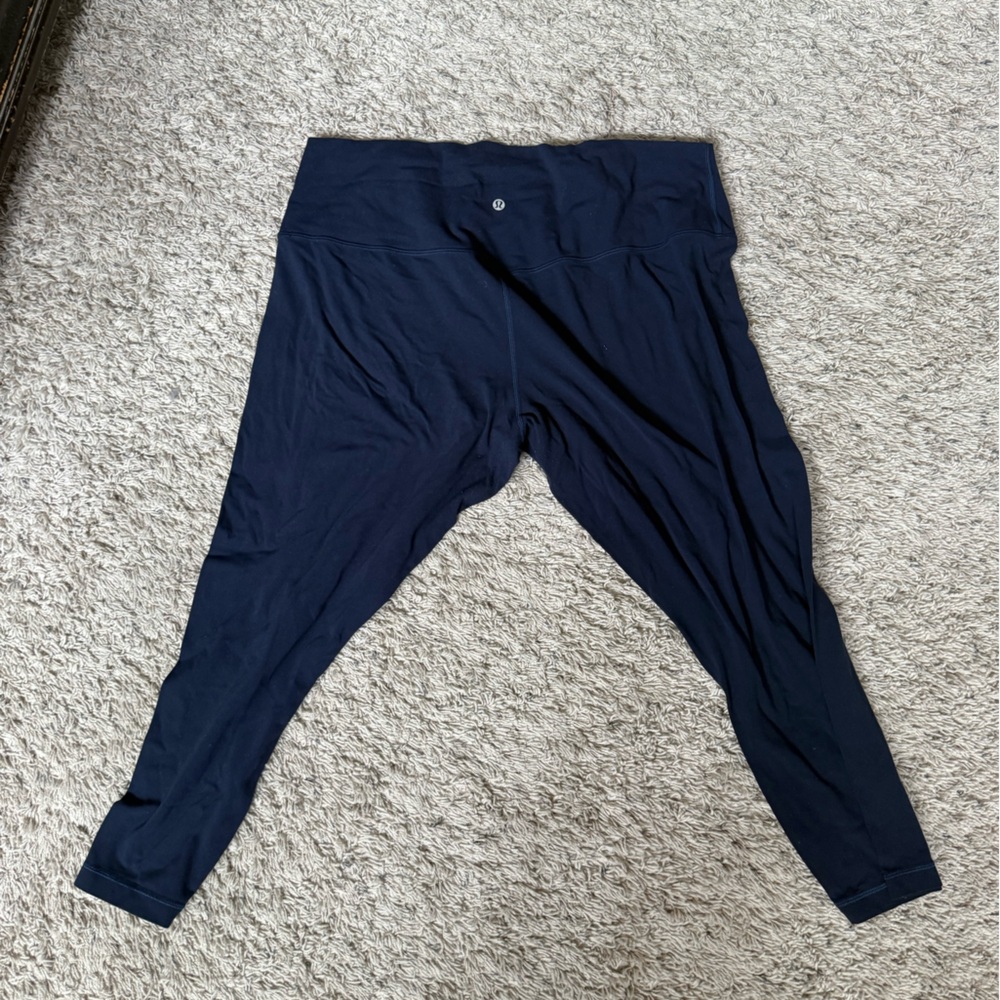 Lululemon Align Navy Leggings - High Waist; 23"